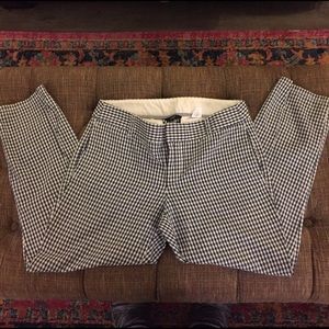 J.Crew Gingham City Fit Pants